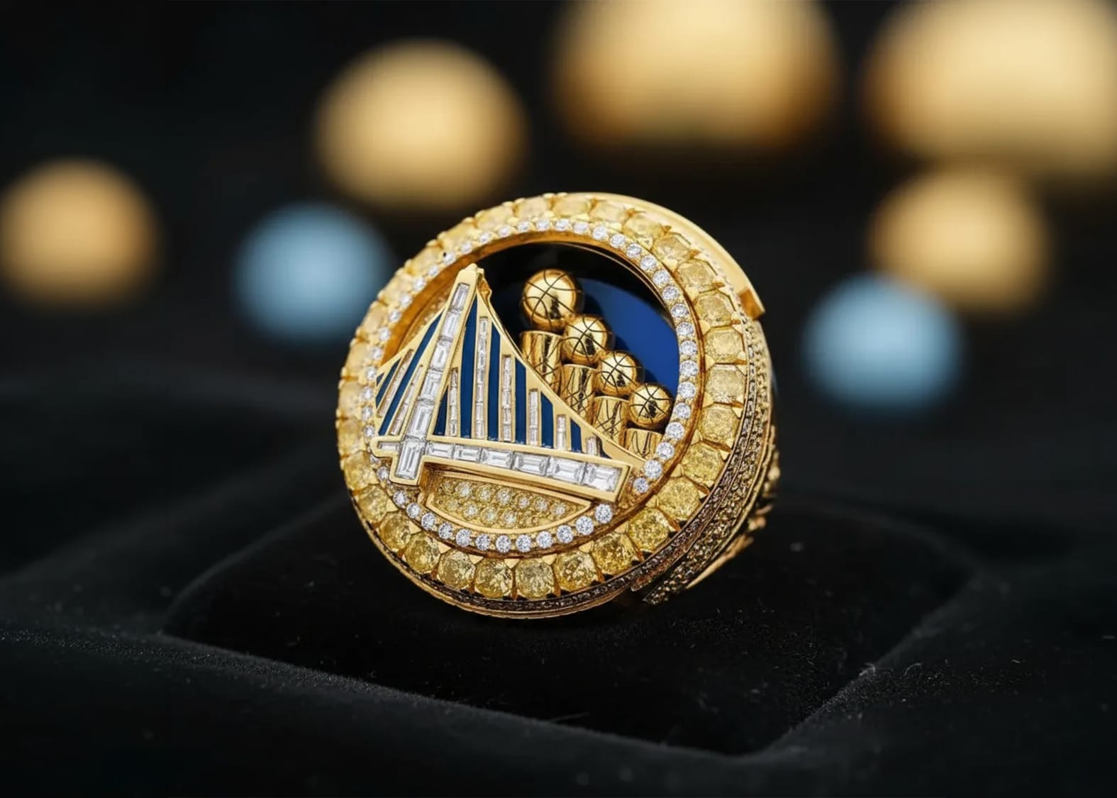 STEPH CURRY CHAMPIONS RINGπππππππ
